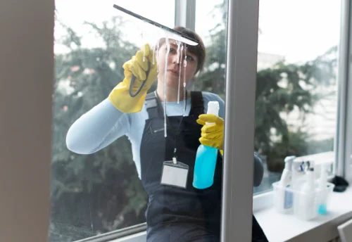 Nettoyage de vitres intérieures et extérieures à Pencran